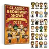 Calendario de Adviento 2025 Musical de Broadway Caja Sorpresa 24 Días Logo Personaje Musical Caja de Regalo Coleccionable