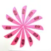 Plumas para Puntas de Flecha, Plumas Pequeñas para Flechas, Plumas Dunston para Flechas de 1.75 pulgadas, Accesorio de Pluma de Fibra de Carbono para Arco Recurvo y Compuesto