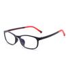 Gafas antiluz azul para niños, montura ovalada clásica de moda, gafas planas antiluz azul para aprendizaje, HY-20206