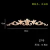 Flor de cabeza de puerta rejilla pasillo madera maciza appliqué de flor tallada formato de flor pieza de cabecera de cama europea flor de madera cabeza de puerta panel de pared PVC tallado en madera