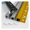 Ventas Directas de Fabricantes de Comercio Exterior: Tiras de Recorte Cuadradas de Aleación de Aluminio, Perfiles para Bordes de Azulejo, Protectores de Esquina Metálicos y Tiras de Borde