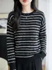 Camiseta base de lã sintética fina com gola redonda, delicada, versátil, roupa íntima simples, design quente, para o trajeto de outono e inverno, suéter de lã estilo elegante