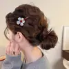 Accesorios para el Cabello de Verano en la Costa Pasador Lateral Pinza para el Cabello con Flor para Mujer Nuevo Estilo 2025 Adorno para el Cabello de Flor Artificial