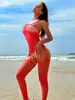 Medias de liga jacquard Sexy Lencería sexy para mujer Tentación Hueco Body Medias para mujer Ropa de red W214
