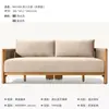 Sofá Nórdico de Ratán y Madera Maciza para Exteriores Cómodo Jardín Patio Diseñador Muebles de Teca Hotel B&B Exterior Ratán