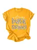 Bienvenida a Back School Amazon Wish comercio exterior transfronterizo casual elegante camiseta de manga corta para mujer