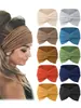 Nuevas Diademas Anchas Europeas y Americanas para Mujer, Diademas Elásticas de Yoga, Diademas para Correr, Diademas Deportivas Absorbentes de Sudor