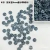 Botones esmerilados de 4 mm con dos agujeros botones para muñeca mini accesorios para ropa de muñeca ob11 ropa para muñeca bjd botones hechos a mano para DIY