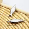 Comércio Exterior Transfronteiriço Acessórios de Pingente de Estrela do Mar e Golfinho em Aço Inoxidável Série Animais Marinhos Pingentes Charms Joias DIY Atacado