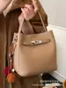 Bolso Cubo Versátil de Nicho Súper Popular Estilo Coreano 2026 Nuevo Bolso de Hombro Cruzado de Moda Casual para el Trabajo