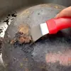 Impulsor de Campana de Cocina Raspador de Acero Inoxidable Raspador de Grasa Pesada Raspador Descongelador de Refrigerador Engrosado Herramienta de Limpieza Doméstica
