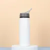 Deportes al aire libre transfronterizos nueva taza de aluminio portátil de boca ancha para beber directamente multicolor gran capacidad 500ml taza de agua de aluminio