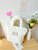 Suministro Transfronterizo de Amazon Bolso de Hombro Coreano con Hombros de Burbujas Bolso de Mano con Corazón Girly Plisado de Nube