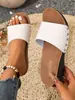 Chanclas de Mujer Europeas y Americanas Transfronterizas Tallas Grandes Otoño 2026 Nuevas de Cuña con Una Tira Suela Gruesa Casual para Exteriores Playa