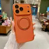 Aplicável ao iPhone 18 Pro Max Capa de Celular com Padrão Lichia e Suporte Magnético Giratório Capa Protetora com Janela Grande Apple 17