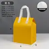 Bolsa de Papel Kraft de Alta Calidad para Llevar Bolsa Térmica para Llevar Bolsa de Empaque para Llevar Postre Té con Leche Pastel Logo Personalizado