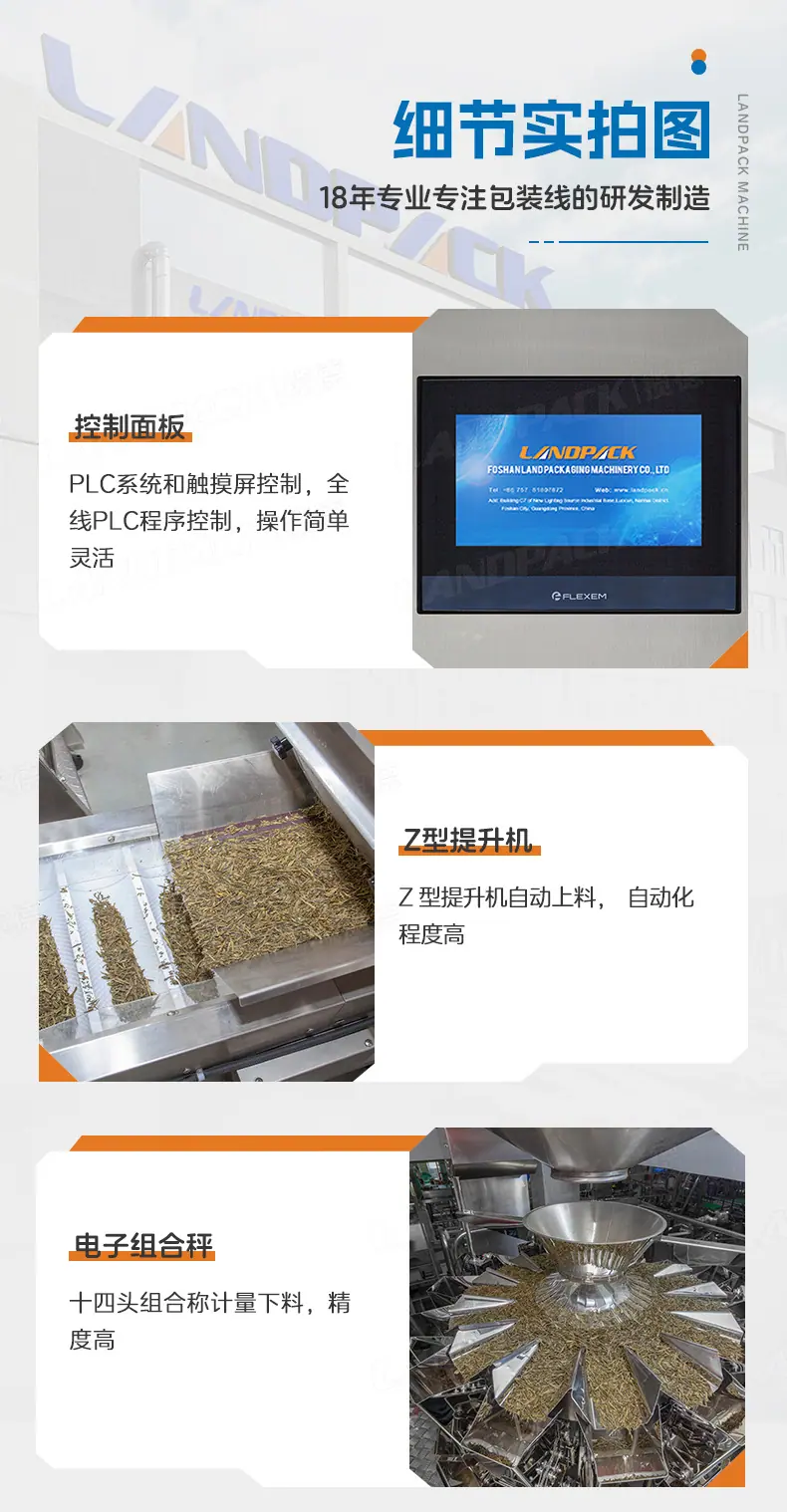茶叶灌装线（2台理瓶机+组合秤双转盘灌装机+全自动双头旋盖机