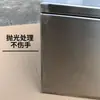 Caja de Herramientas Grande de Chapa de Hierro Caja para Llevar de Placa de Acero Inoxidable con Cerradura Caja de Almacenamiento Organizador Caja Vacía para Montar en el Coche