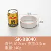 Vajilla tipo porcelana vintage restaurante de hot pot plato pequeño para salsa japonesa tazón pequeño para condimentos tazón para sopa y fideos plato redondo grande hondo cuenco para pescado encurtido