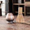 Tazón de matcha té matcha estilo japonés con juego de té traje té bambú cepillo de té matcha Baiben dinastía Li Song ceremonia del té Zen