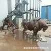 Productos Más Vendidos Torno Arado Labranza Escultura Fundición Antigua Fundición de Cobre Adornos de Personajes Fabricantes de Tallado en Cobre de Hebei