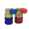 Conector rápido de aire acondicionado para coche refrigeración R134A todo cobre ajustable aire acondicionado para coche herramienta de fluoruro para coche de nieve