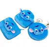 Bolsa de Monedas de Peluche de Dibujos Animados de Comercio Exterior Linda Bolsa Mini de Almacenamiento de Dibujos Animados Bolsa para Monedas de Auriculares Colgante Bolsa para Llaves