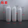 Botella redonda de HDPE de 30 ml a 500 ml, botella de nariz puntiaguda, botella de pegamento, botella oscura, material de embalaje cosmético