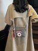 2025 Nuevo Bolso de Hombro de Nicho Donut Literario Moda Commuter Bolso Cruzado Viaje al Aire Libre Bolso de Hombro Versátil