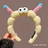 Diadema linda y divertida de felpa para lavarse la cara para hombres y mujeres, nuevo modelo 2026, diadema especial para aplicar maquillaje y mascarillas faciales, no estrangula el cabello