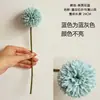 Hortênsia dente-de-leão artificial, flores artificiais, flores falsas de tecido de seda, flores para decoração de casamento e casa, bola de espinhos, etiquetagem transfronteiriça