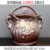 Vaso de Flor de Cerâmica de Parede, Sem Furos, Decoração de Parede Suspensa Personalizada para Suculentas de Varanda Recipiente para Flores