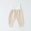 Calças quentes para bebês forradas de lã Calças de barriga espessadas Primavera e outono Crianças Bebê Outono e inverno Leggings Calças de bunda de cintura alta Calças de outono