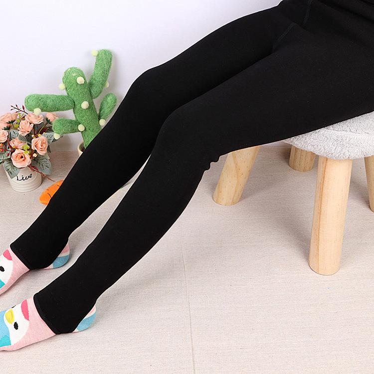 六指鼠8823纯色踩脚保暖裤13