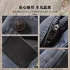 Jeans Gris Azul de Alta Gama Europeos y Americanos para Hombre Verano Delgados de Tiro Medio Elásticos Lavados de Negocios Versátiles Casuales Modernos