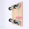 Accesorios para Máquinas de Bordado por Computadora-Rueda de Goma Universal para Cambiar el Hilo de la Bobina, Deslizador de Hilo Antienredos para Rodamientos de Silla
