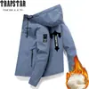 Jaqueta Fina de Primavera e Outono Transfronteiriça Cor Sólida Jaqueta Estampada Tendência Nova Casual Esportiva Jaqueta Masculina de Comércio Exterior