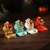Novo suporte de telefone de ovelha moderno estilo chinês, mascote do Ano da Ovelha, decoração de mesa, presente de ovelha do zodíaco, lembrança de reunião anual