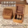 Caja Conmemorativa de Pelo de Mascota y Pelo Fetal Transfronteriza para Gatos y Perros, Recuerdo con Grabado de Foto, Conservación y Almacenamiento de Uñas y Dientes