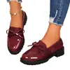 2026 Verano Nuevo Comercio Exterior Talla Grande Zapatos Casuales Cómodos para Mujer con Lazo Slip-On Cómodos Talla Única