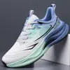 Zapatillas Deportivas Ligeras Transpirables de Malla Degradada para Hombre Suela Suave Resistente al Desgaste Zapatillas Casuales para Correr para Hombre Zapatos para Caminar al Aire Libre
