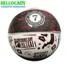 Fábrica laranja laranja azul vermelho branco borracha basquete sulco profundo gravação LOGO basquete exportação