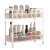 Estante de Almacenamiento para Cocina Estante de Almacenamiento para Especias Estante de Almacenamiento para Adornos de Sala de Estar del Hogar Material Engrosado Estable y Duradero