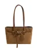 Moda Outono Inverno Bolsa Versátil Feminina 2026 Nova Casual Retro Camurça Pelúcia Bolsa de Ombro Único Bolsa Tote para o Trabalho sob o Braço