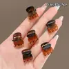 Mini Pinza Lateral de Princesa Pinza Pequeña para Flequillo Pinza de Garra Pequeña para Cabellos Sueltos Pinza Sencilla para el Cabello Accesorios para el Cabello para Mujeres