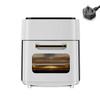 8L Airfryer de Grande Capacidade Inteligente Visual Multi-Função Forno com Tela de Toque Air Fryer Fritadeira Elétrica Máquina de Batata Frita