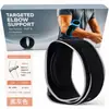 Coderas Deportivas para Hombres Bádminton Tenis Pickleball Fitness para Mujeres Articulación del Codo de la Mano Guardia de Brazo Fina Ajustable