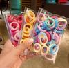 La banda de goma para el cabello para niños no daña la elasticidad, por lo que es una linda banda para el cabello de toalla para niñas, accesorios para el cabello de cuerda para bebés para mujeres