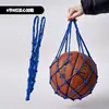 Fornecimento Exclusivo Transfronteiriço de Sacos de Rede para Basquete, Sacos de Bola de Grande Capacidade com Corda Trançada Espessa, Sacos de Rede de Nylon para Futebol e Vôlei