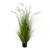 Plantas Verdes Simuladas, Hierba de Juncos de Alta Gama, Cola de Perro, Adornos para Sala de Estar del Hogar, Árboles Falsos, Decoración de Interiores, Plantas Suaves